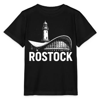 Rostock Moments - Stanley/Stella Kinder T-Shirt MINI CREATOR  - Schwarz - Vorne - Mikhail (115cm)