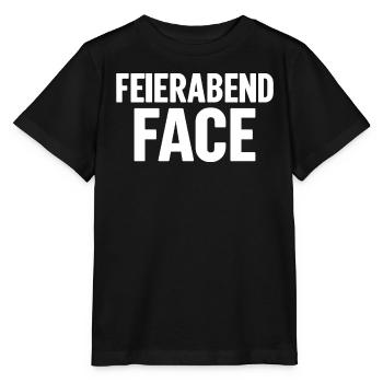 FEIERABEND FACE - Stanley/Stella Kinder T-Shirt MINI CREATOR  - Schwarz - Vorne - Mikhail (115cm)
