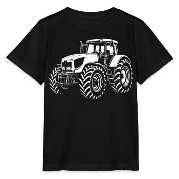 Puissance sur le terrain - T-shirt bio MINI CREATOR Stanley/Stella Enfant - noir - Devant - Mikhail (115cm)