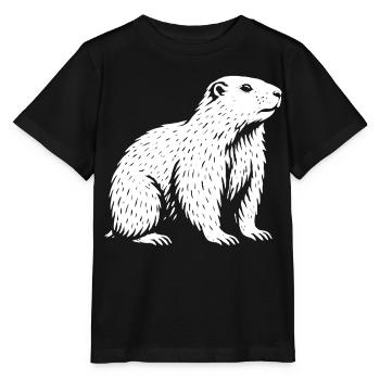 Roi de la Tranquillité Alpine - T-shirt bio MINI CREATOR Stanley/Stella Enfant - noir - Devant - Mikhail (115cm)