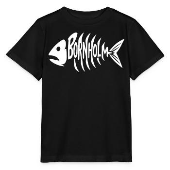 Bornholm Grätenstyle - Stanley/Stella Kinder T-Shirt MINI CREATOR  - Schwarz - Vorne - Mikhail (115cm)