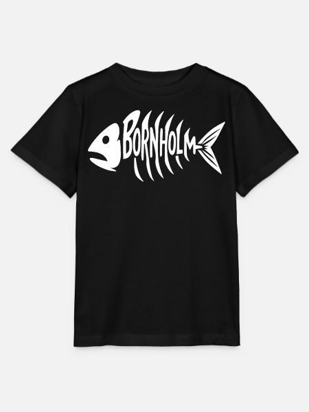Bornholm Grätenstyle - Stanley/Stella Kinder T-Shirt MINI CREATOR  - Schwarz