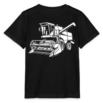 Pure grain power - Stanley/Stella MINI CREATOR Kids’ T-Shirt - black - Front - Mikhail (115cm)