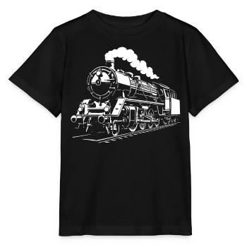 Temps de vapeur - T-shirt bio MINI CREATOR Stanley/Stella Enfant - noir - Devant - Mikhail (115cm)