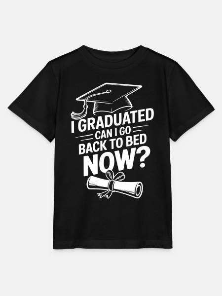 Schulabschluss Spruch Abitur Humor - Stanley/Stella Kinder T-Shirt MINI CREATOR  - Schwarz