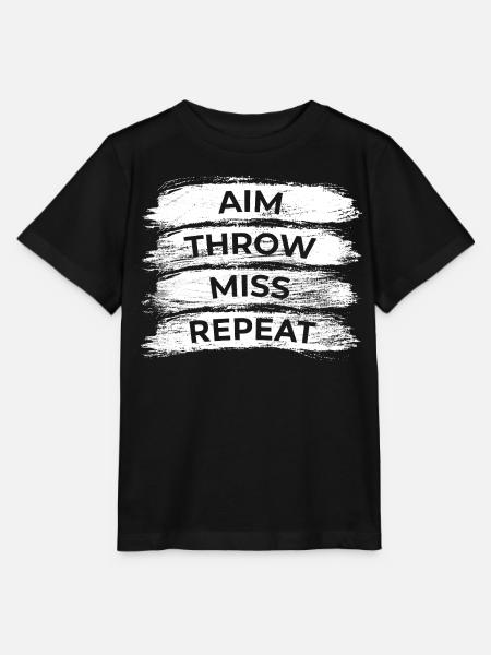 Darts Techniken - Stanley/Stella Kinder T-Shirt MINI CREATOR  - Schwarz