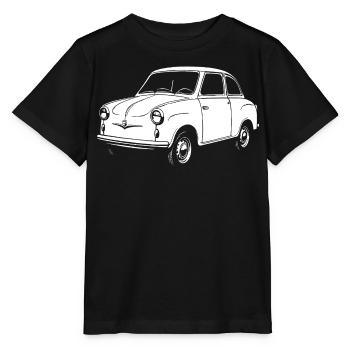 Ballon culte sur roues - T-shirt bio MINI CREATOR Stanley/Stella Enfant - noir - Devant - Mikhail (115cm)