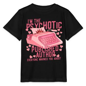 Autor Autoren - Stanley/Stella Kinder T-Shirt MINI CREATOR  - Schwarz - Vorne - Mikhail (115cm)