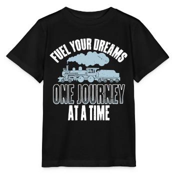 Model Railway Railway - Stanley/Stella MINI CREATOR Kids’ T-Shirt - black - Front - Mikhail (115cm)