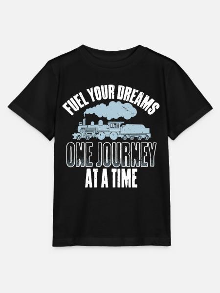 Modelleisenbahn Eisenbahn - Stanley/Stella Kinder T-Shirt MINI CREATOR - Schwarz