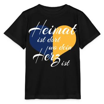 - Upper Lusatia - Stanley/Stella MINI CREATOR Kids’ T-Shirt - black - Front - Mikhail (115cm)