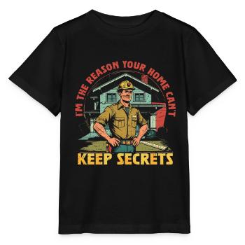Arpenteur-géomètre en bâtiment Inspecteur en bâtiment - T-shirt bio MINI CREATOR Stanley/Stella Enfant - noir - Devant - Mikhail (115cm)