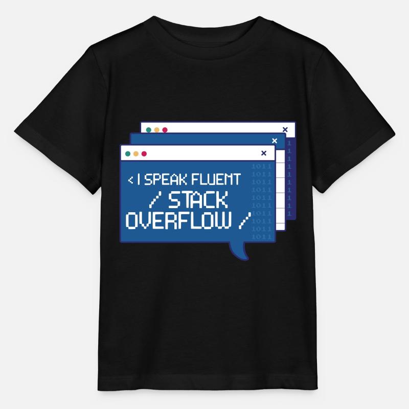Informatiker Programmierer - Stanley/Stella Kinder T-Shirt MINI CREATOR  - Schwarz