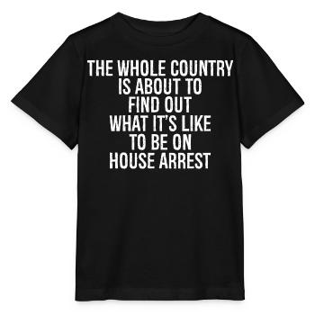 the whole country is about to find out what it - Stanley/Stella MINI CREATOR Kids’ T-Shirt - black - Front - Mikhail (115cm)