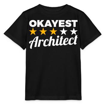 Architecte moyen - T-shirt bio MINI CREATOR Stanley/Stella Enfant - noir - Devant - Mikhail (115cm)