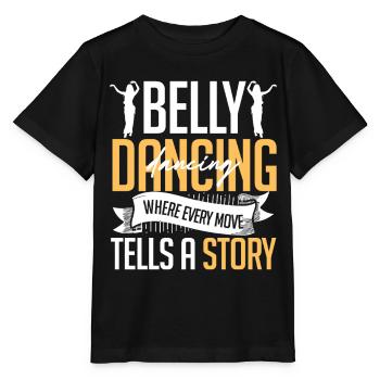 Danse orientale Danseuse orientale - T-shirt bio MINI CREATOR Stanley/Stella Enfant - noir - Devant - Mikhail (115cm)
