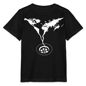La fin du monde - T-shirt bio MINI CREATOR Stanley/Stella Enfant - noir - Devant - Mikhail (115cm)