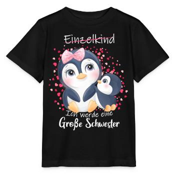Announcing offspring I'm going to be a big sister in 2027 - Stanley/Stella MINI CREATOR Kids’ T-Shirt - black - Front - Mikhail (115cm)