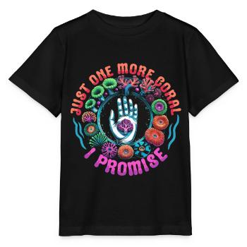 Reproduction de coraux Éleveurs de coraux - T-shirt bio MINI CREATOR Stanley/Stella Enfant - noir - Devant - Mikhail (115cm)