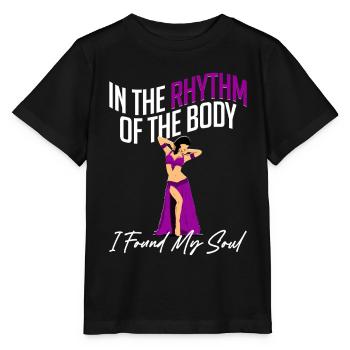 Danse orientale Danseuse orientale - T-shirt bio MINI CREATOR Stanley/Stella Enfant - noir - Devant - Mikhail (115cm)