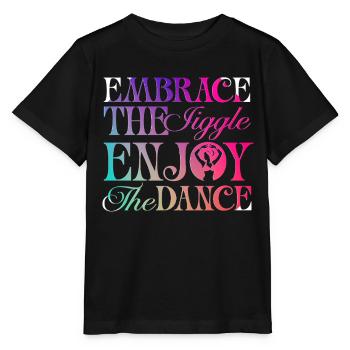 Danse orientale Danseuse orientale Embrace The Jiggle - T-shirt bio MINI CREATOR Stanley/Stella Enfant - noir - Devant - Mikhail (115cm)