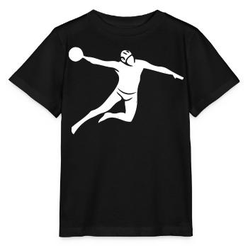 Lancer de puissance de water-polo - T-shirt bio MINI CREATOR Stanley/Stella Enfant - noir - Devant - Mikhail (115cm)