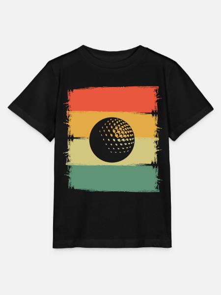 Golf - Stanley/Stella Kinder T-Shirt MINI CREATOR - Schwarz