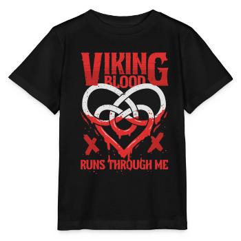 Viking Pagan Culture - Stanley/Stella MINI CREATOR Kids’ T-Shirt - black - Front - Mikhail (115cm)