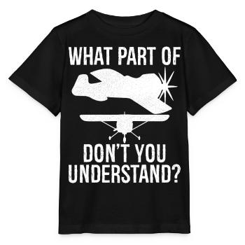 quelle partie de ne comprenez-vous pas - T-shirt bio MINI CREATOR Stanley/Stella Enfant - noir - Devant - Mikhail (115cm)