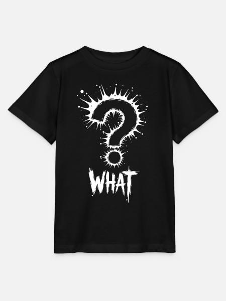 What Fragezeichen Splash - Stanley/Stella Kinder T-Shirt MINI CREATOR - Schwarz