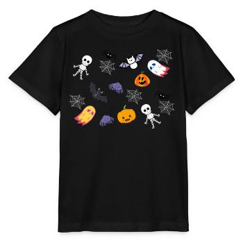 Halloween Crew - Stanley/Stella MINI CREATOR Kids’ T-Shirt - black - Front - Mikhail (115cm)