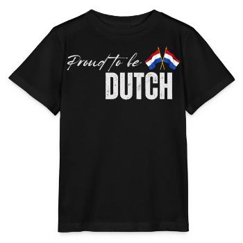 Ich liebe die Niederlande, holländischen Stolz - Stanley/Stella Kinder T-Shirt MINI CREATOR  - Schwarz - Vorne - Mikhail (115cm)