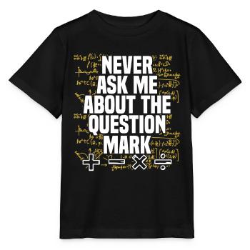 Mathématiques Mathématiques Professeur de mathématiques Professeur de mathématiques - T-shirt bio MINI CREATOR Stanley/Stella Enfant - noir - Devant - Mikhail (115cm)
