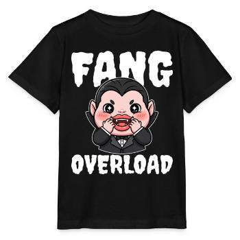 FANG_OVERLOAD - Stanley/Stella MINI CREATOR Kids’ T-Shirt - black - Front - Mikhail (115cm)