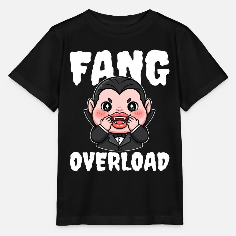 FANG_OVERLOAD - T-shirt bio MINI CREATOR Stanley/Stella Enfant - noir