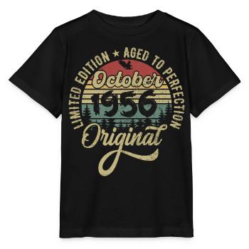 oktober 1956 Jahrestag oktober 1956 oktober - Stanley/Stella Kinder T-Shirt MINI CREATOR  - Schwarz - Vorne - Mikhail (115cm)