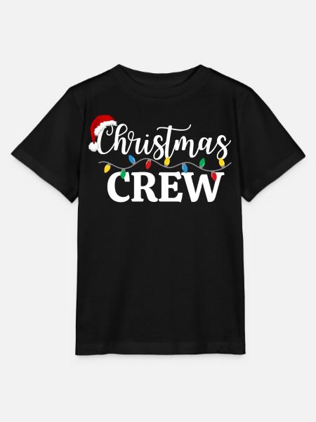 Weihnachts-Crew - Stanley/Stella Kinder T-Shirt MINI CREATOR - Schwarz