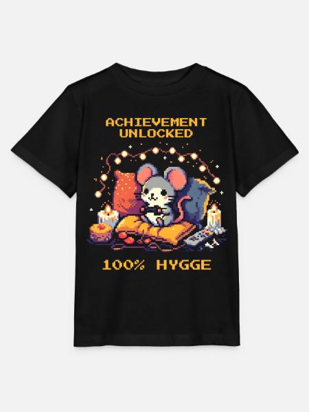 Erfolg freigeschaltet: 100% Hygge - Stanley/Stella Kinder T-Shirt MINI CREATOR - Schwarz