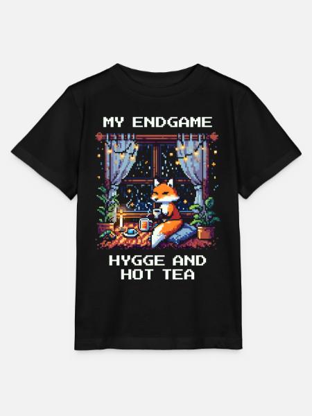 Endgame: Hygge und heißer Tee - Stanley/Stella Kinder T-Shirt MINI CREATOR  - Schwarz
