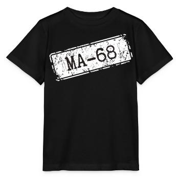 Mannheim 68 - T-shirt bio MINI CREATOR Stanley/Stella Enfant - noir - Devant - Mikhail (115cm)
