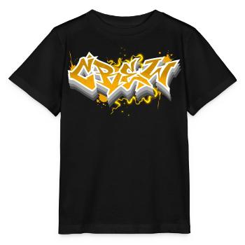 Crew - Stanley/Stella Kinder T-Shirt MINI CREATOR  - Schwarz - Vorne - Mikhail (115cm)