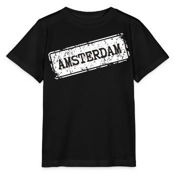 Amsterdam Street Style - Stanley/Stella MINI CREATOR Kids’ T-Shirt - black - Front - Mikhail (115cm)