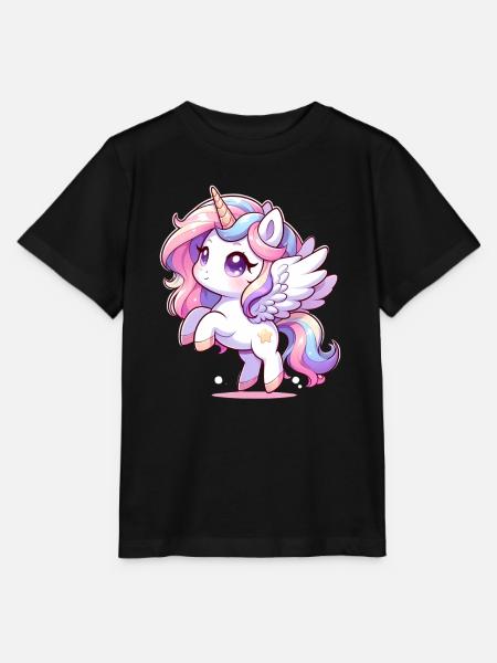 Magisches Einhorn - Stanley/Stella Kinder T-Shirt MINI CREATOR - Schwarz