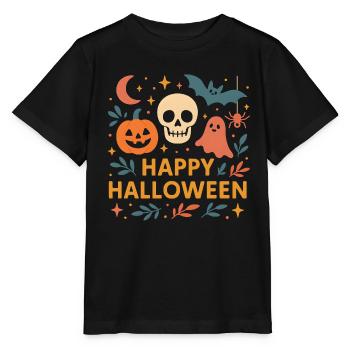 Classic Halloween - Stanley/Stella MINI CREATOR Kids’ T-Shirt - black - Front - Mikhail (115cm)