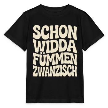 Widda Fümmen Zwanzisch fête déjà ses 50 ans - T-shirt bio MINI CREATOR Stanley/Stella Enfant - noir - Devant - Mikhail (115cm)