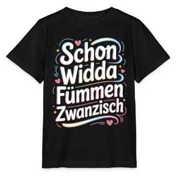 Widda Fümmen Zwanzisch fête déjà ses 50 ans - T-shirt bio MINI CREATOR Stanley/Stella Enfant - noir - Devant - Mikhail (115cm)