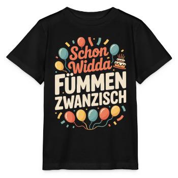 Widda Fümmen Zwanzisch fête déjà ses 50 ans - T-shirt bio MINI CREATOR Stanley/Stella Enfant - noir - Devant - Mikhail (115cm)