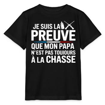 Citation humoristique bébé  - T-shirt bio MINI CREATOR Stanley/Stella Enfant - noir - Devant - Mikhail (115cm)