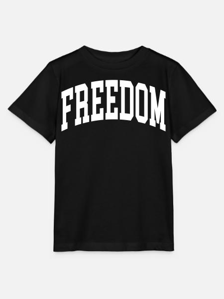 Freedom - Stanley/Stella Kinder T-Shirt MINI CREATOR  - Schwarz