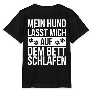 Chien Propriétaire de chien Propriétaire de chien Amoureux des chiens - T-shirt bio MINI CREATOR Stanley/Stella Enfant - noir - Devant - Mikhail (115cm)